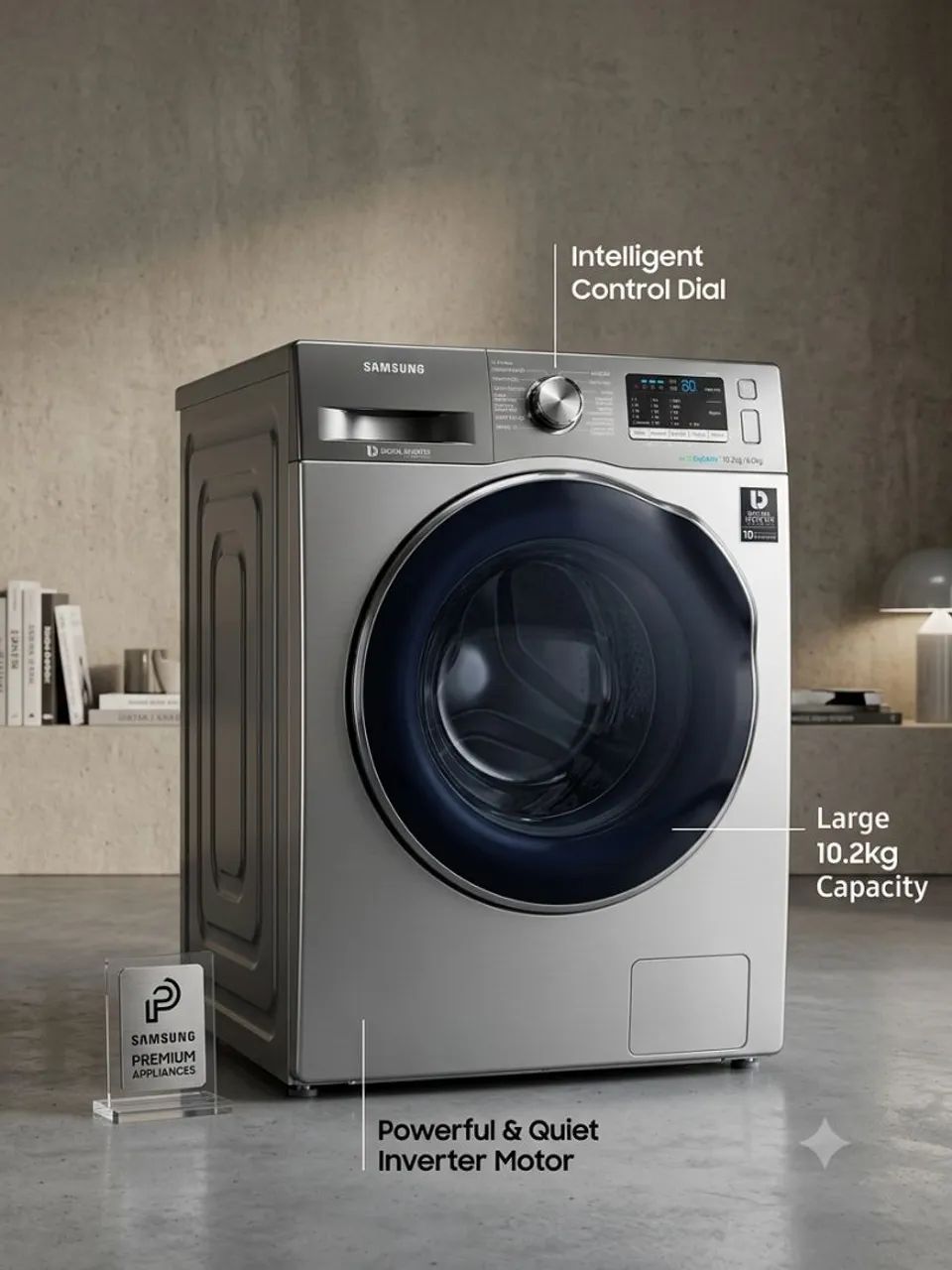 Lavadora lavar e seca Samsung  - Foto 4