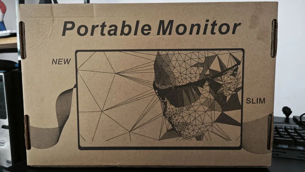 Tela secundária 14 polegadas QUAD-HD 60hz IPS 
