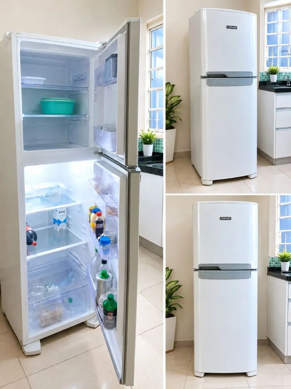 Geladeira Continental duplex