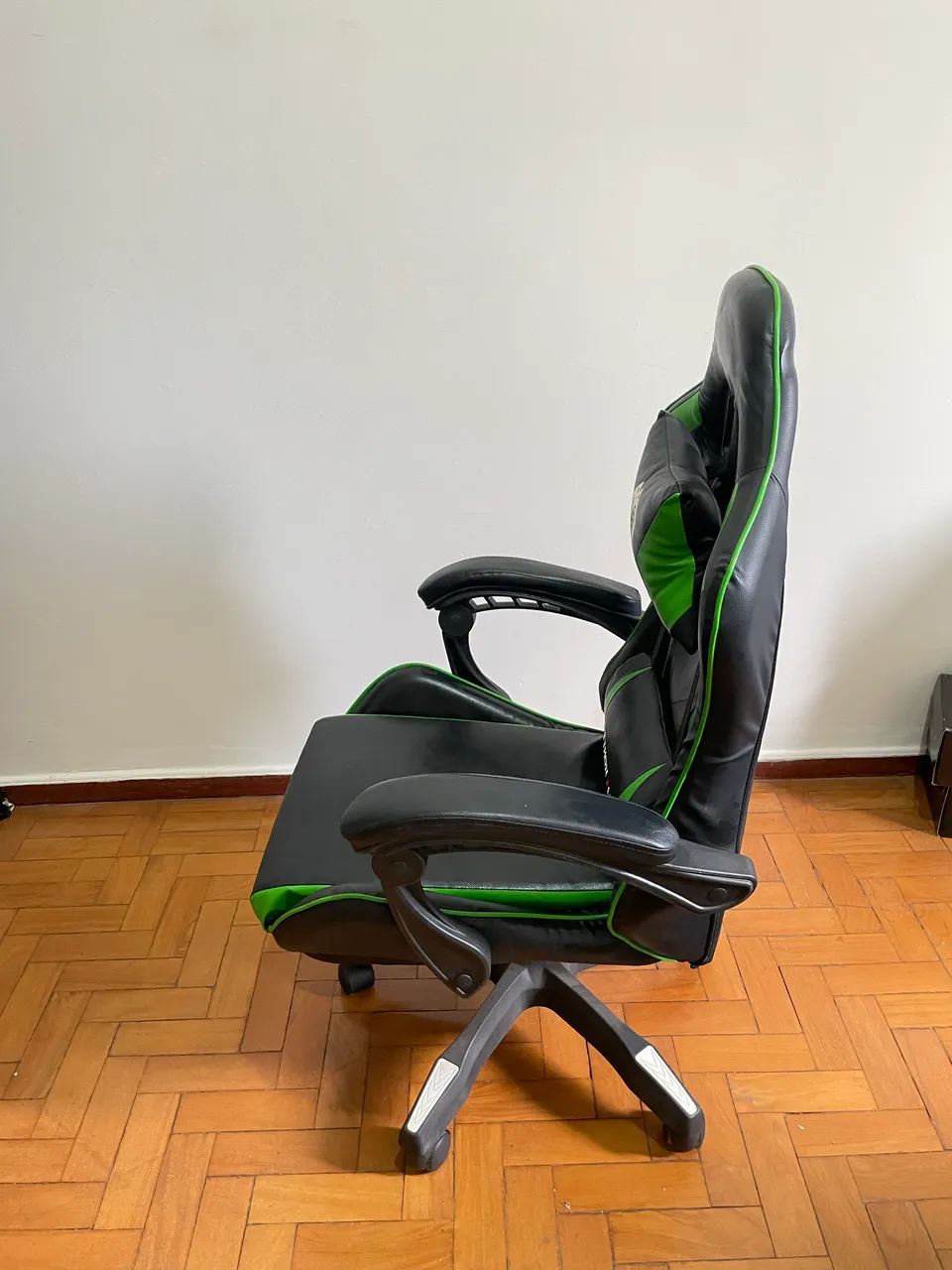 Cadeira Gamer Python Fly X12 Pro Preto/Verde - Foto 3
