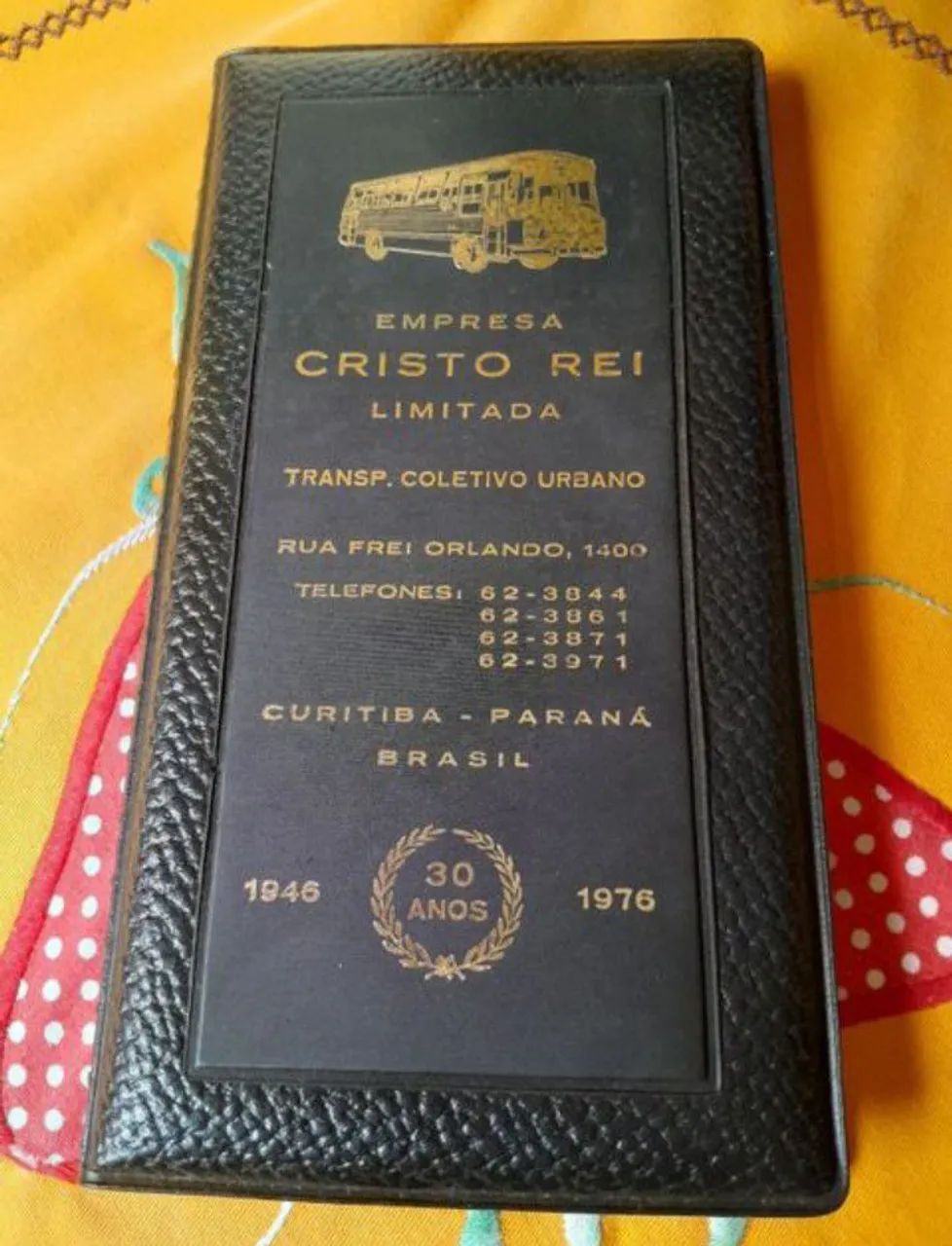agenda antiga 30 ano empresa cristo rei curitiba pr - Foto 3