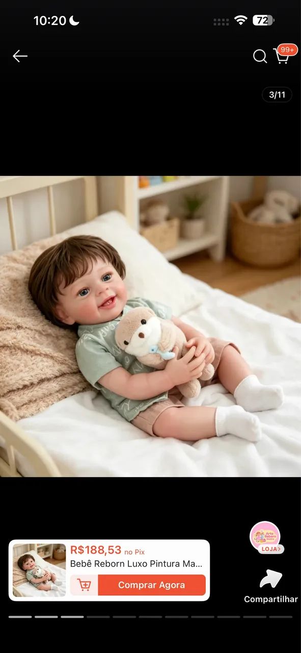 BEBÊ REBORN - Foto 3