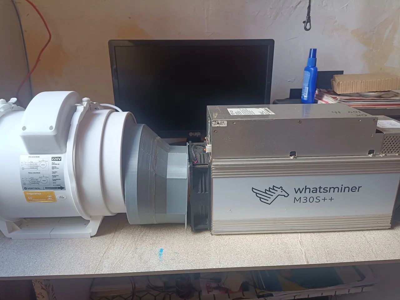 Bitcoin WhatsMiner M30s+ 104T - Foto 2