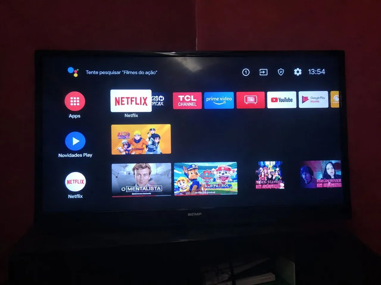 Smart TV SEMP TCL 32" 32S5300 - Wi-Fi, Netflix e YouTube