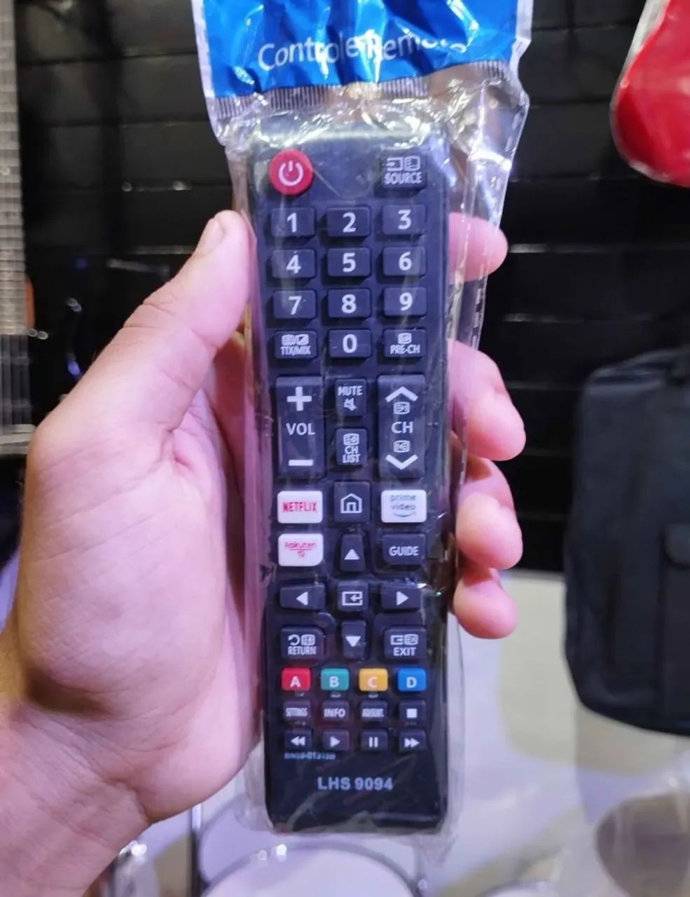 Controle remoto Samsung 