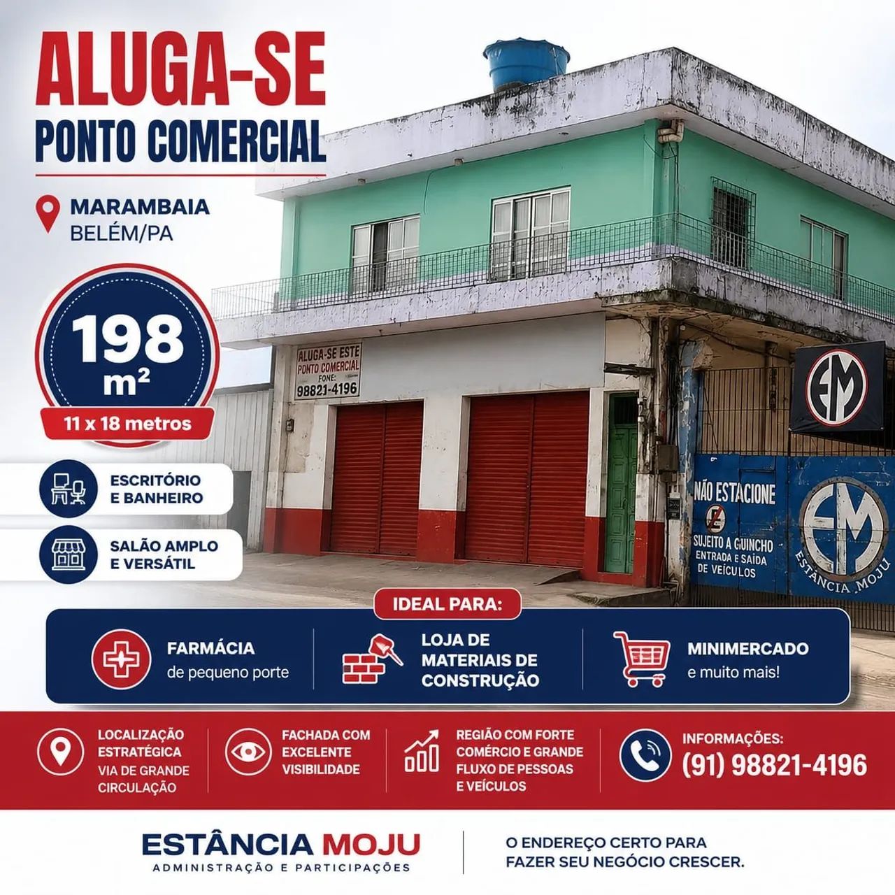ALUGA-SE PONTO COMERCIAL NA RODOLFO CHERMONT. - Foto 2