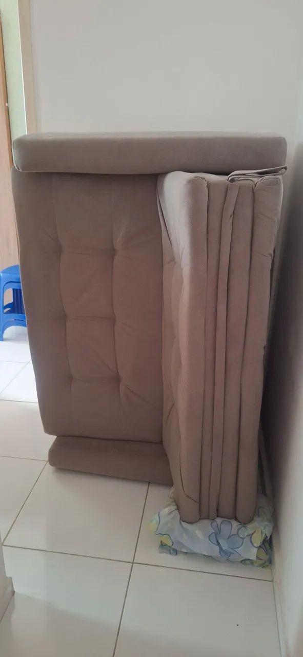 vendo sofá cama, pouco tempo de uso,  - Foto 2