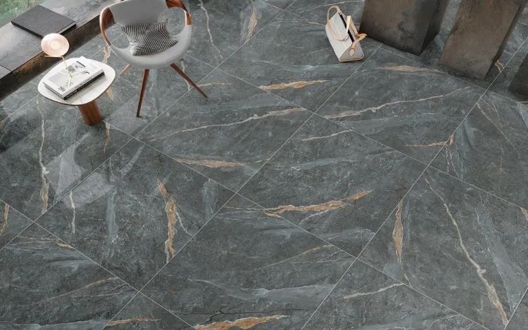 Piso retificado polido 82x82 "Dommus" - R$54,90 o m² - Foto 2