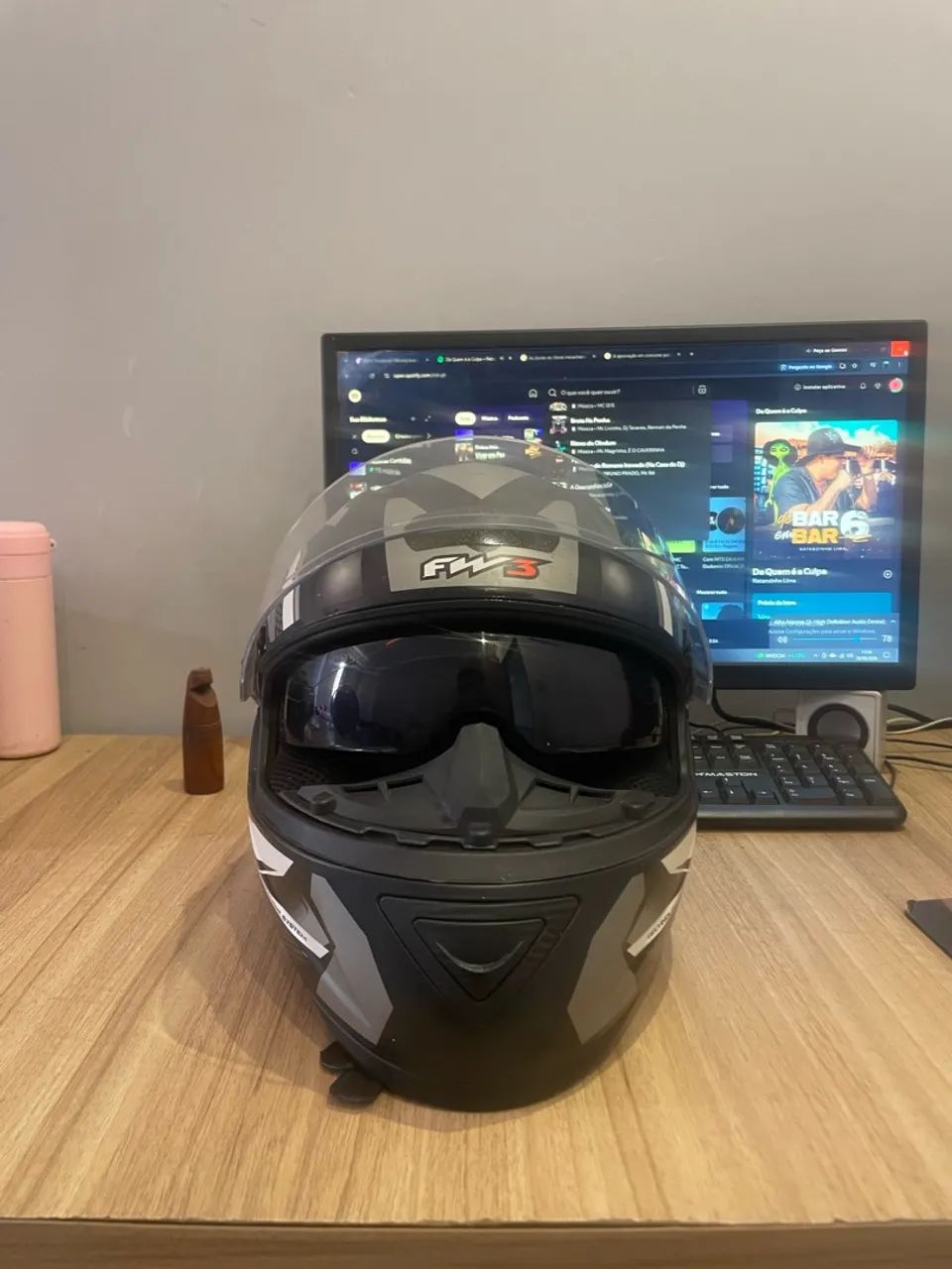 CAPACETE Fw3 NOVO - Foto 3