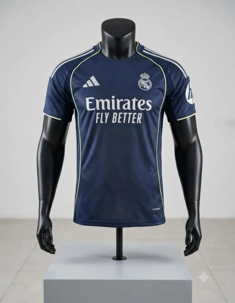 Camisa Real Madrid- preta- uniforme 2 