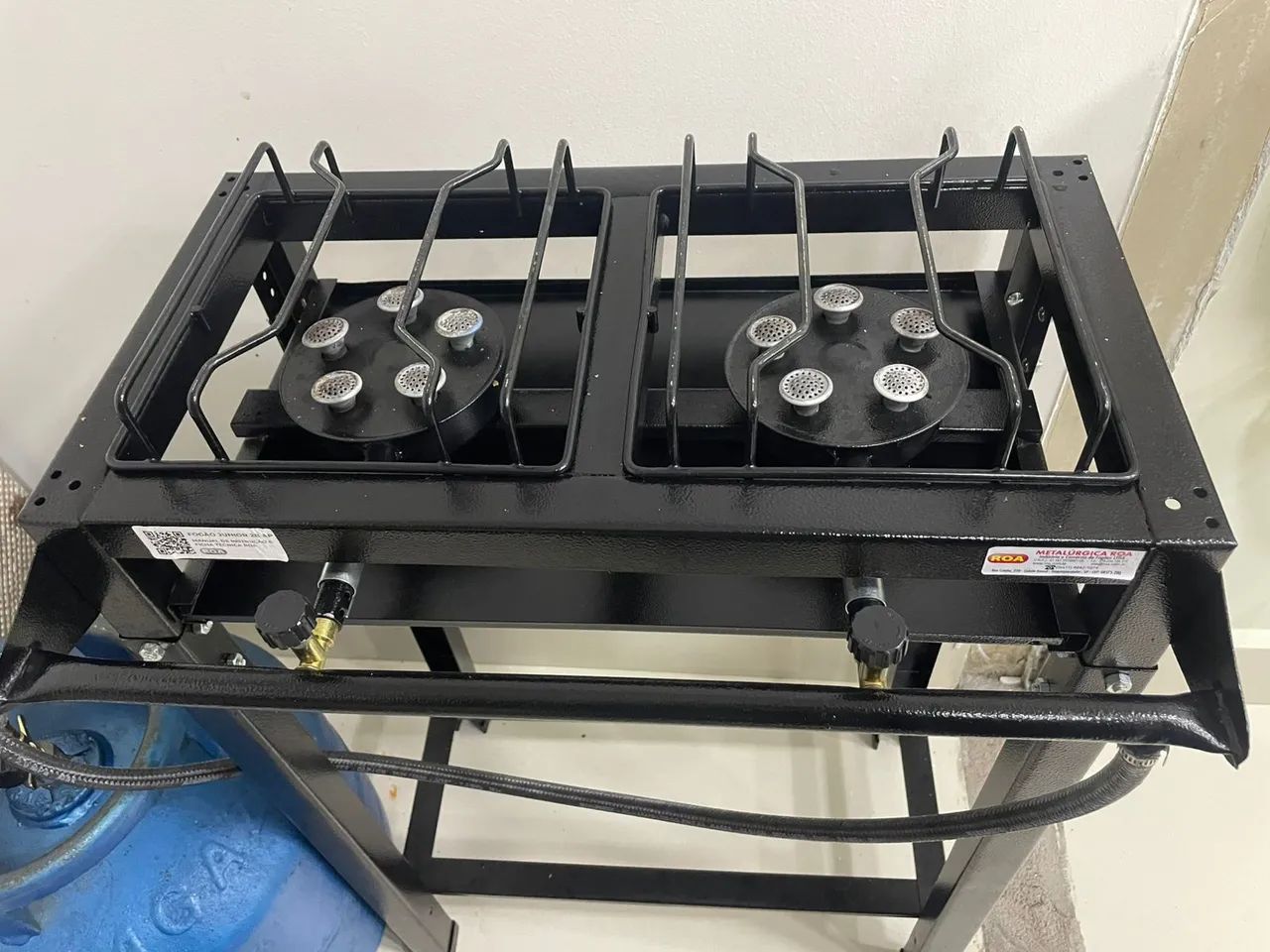 Vende- fogão de 2 boca industrial alta pressão semi novo   - Foto 2