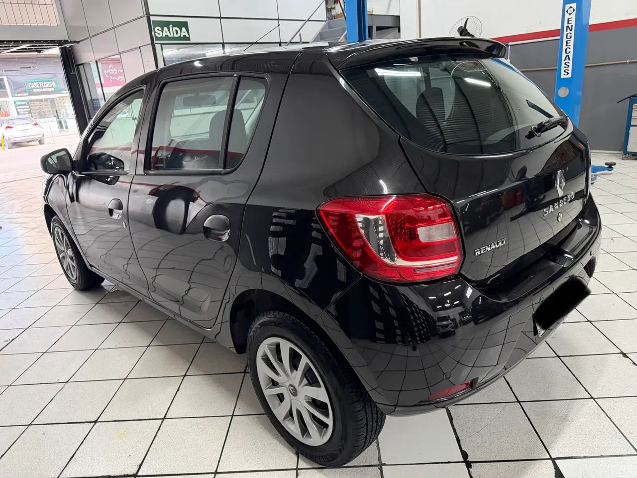 Renault Sandero Authentique Flex 1.0 12V 5P 2018 - Foto 2