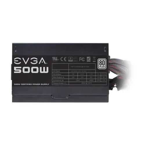 Fonte EVGA 500W 80 Plus White