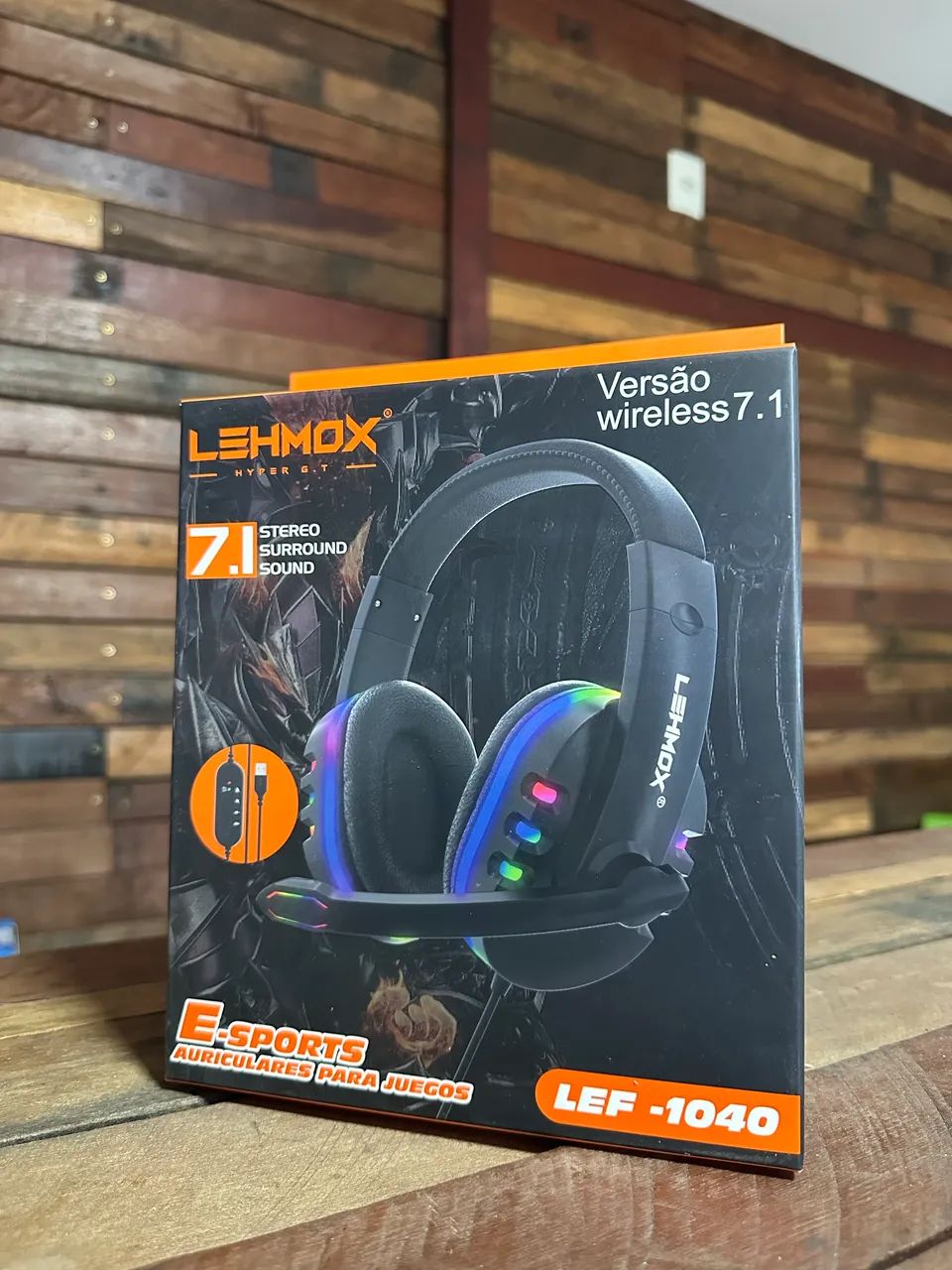 Headset PS4 PS5 XBOX PC COM RGB ENTREGAMOS