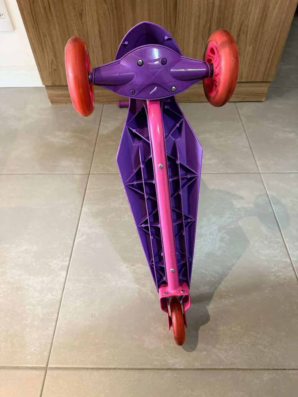 Patinete Infantil Ajustável com Rodas LED - Foto 5