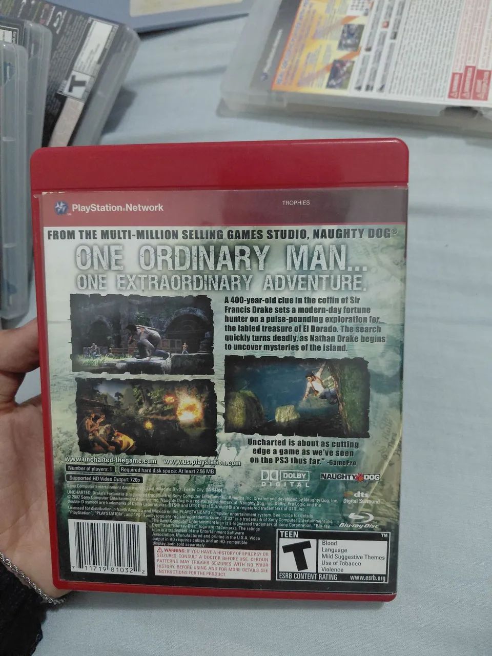 UNCHARTED 1 - PS3 - Foto 2