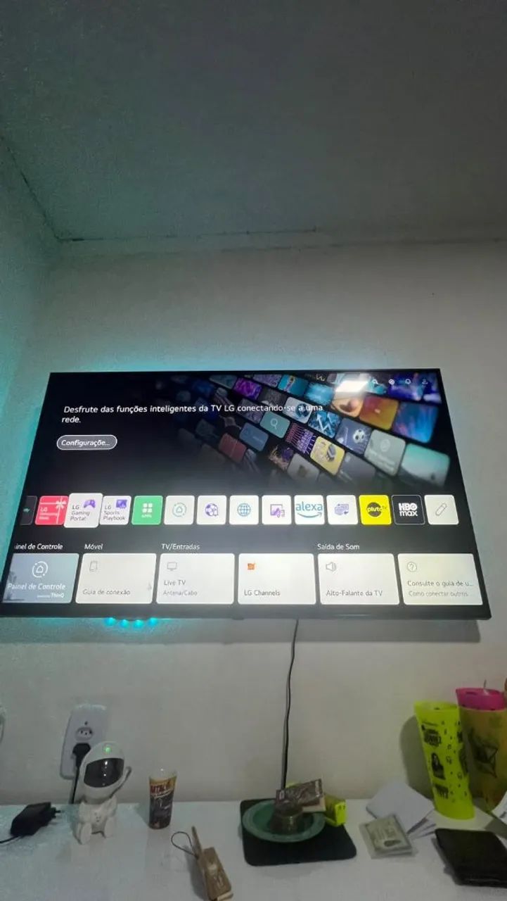 A tv tá seminovos boa qualidade e em ótimo estado 