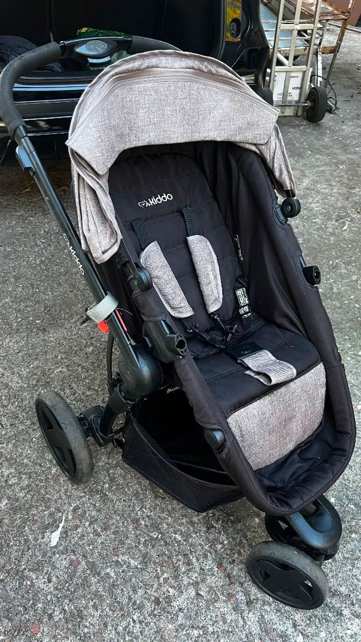 CARRINHO DE BEBÊ COM BEBÊ CONFORTO E BASE PARA CARRO - Foto 3