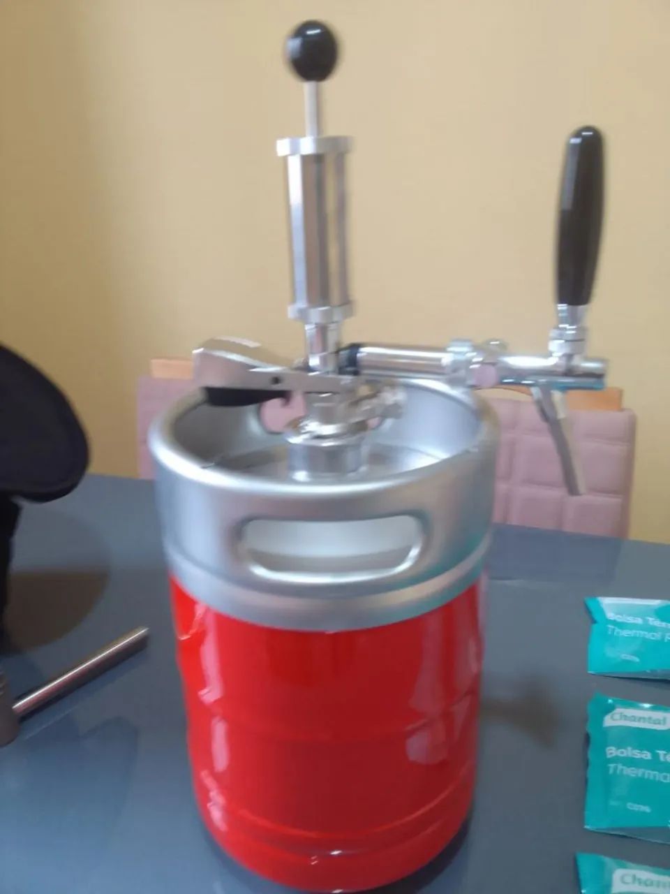 Chopeira portátil 10 litros kegsbrazil 