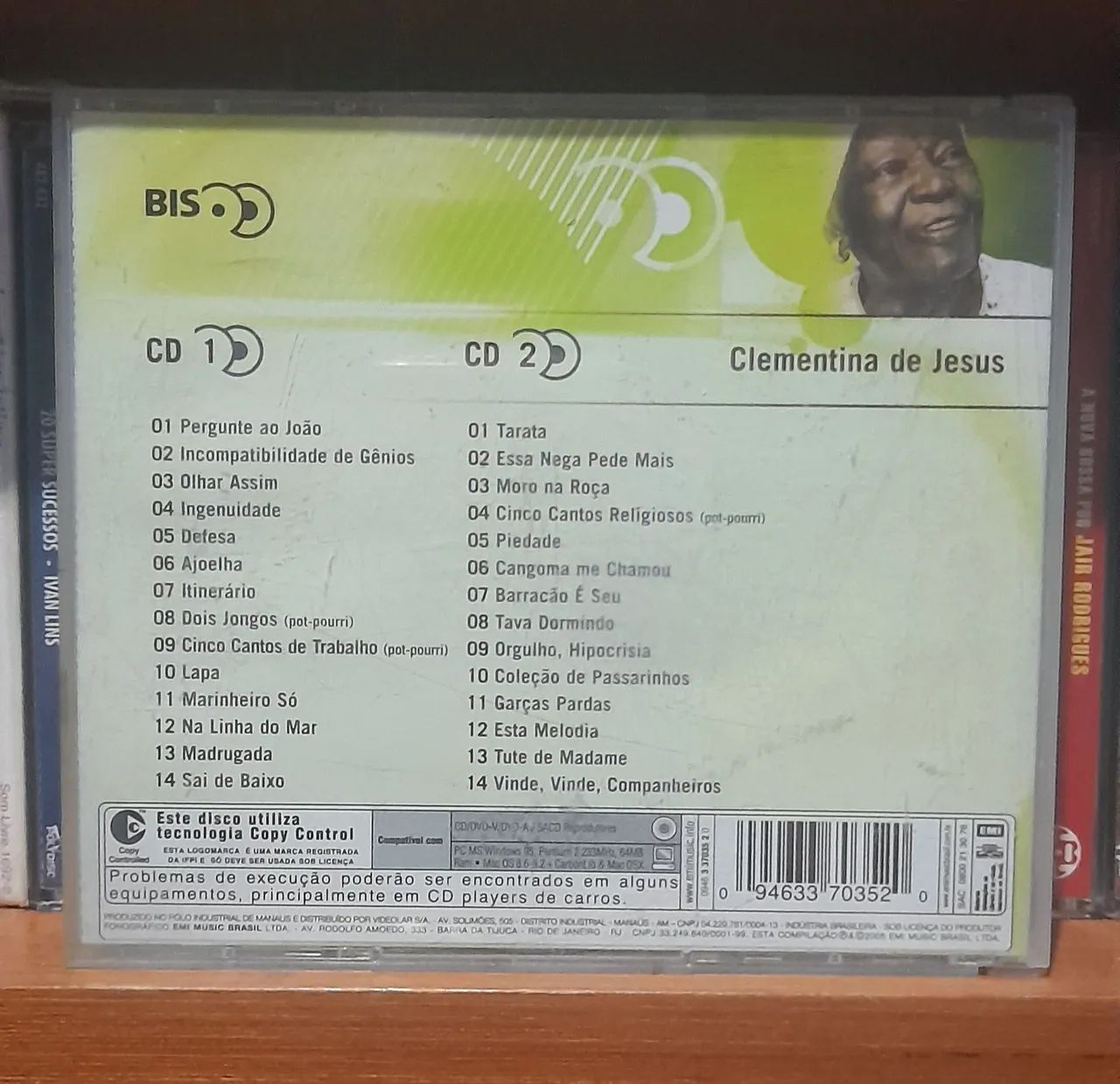 Cd Clementina de Jesus - Série Bis (duplo) - Foto 2