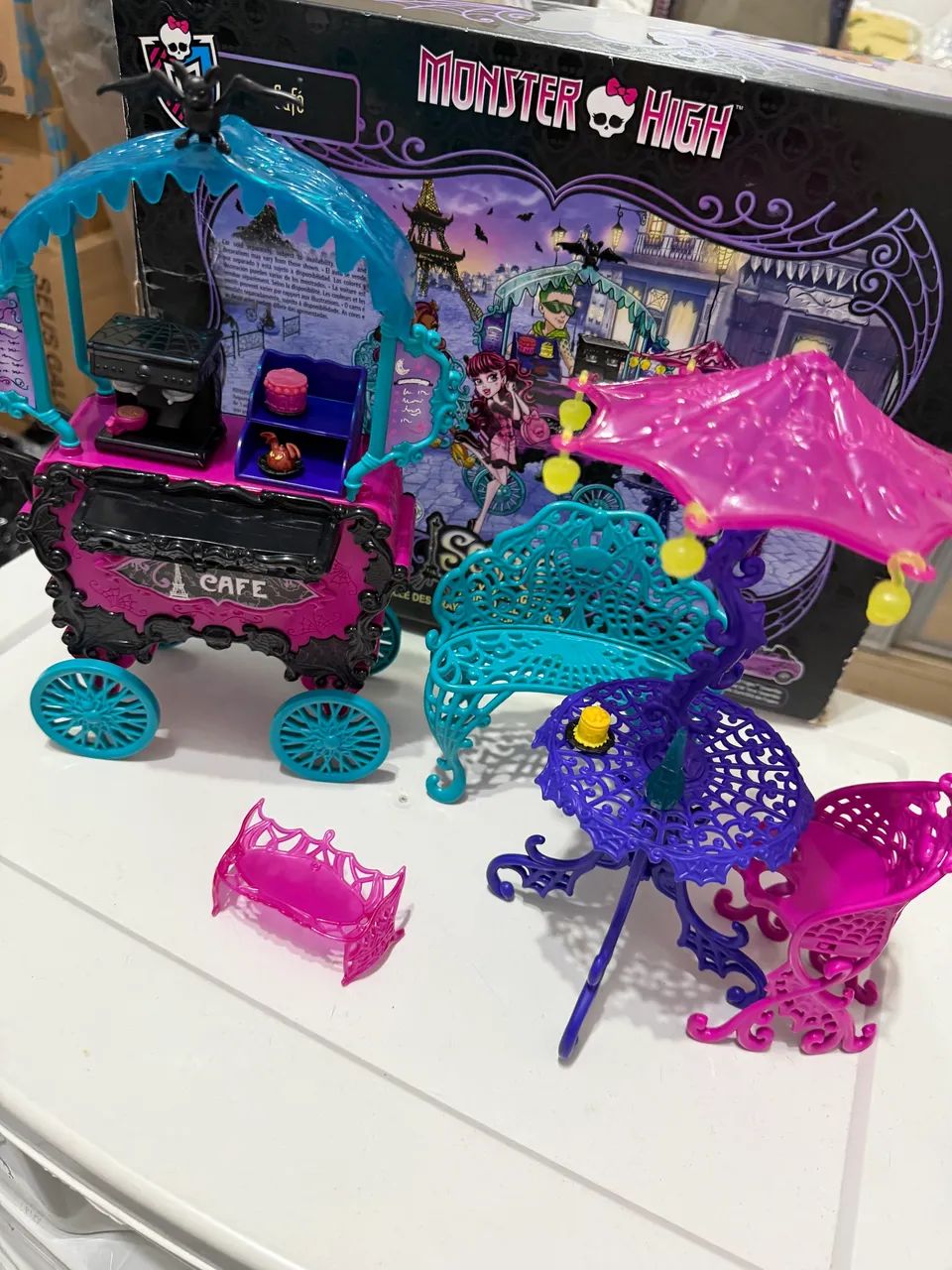 Monster High Cafeteria Monstro SCARIS COMPLETA - Foto 2