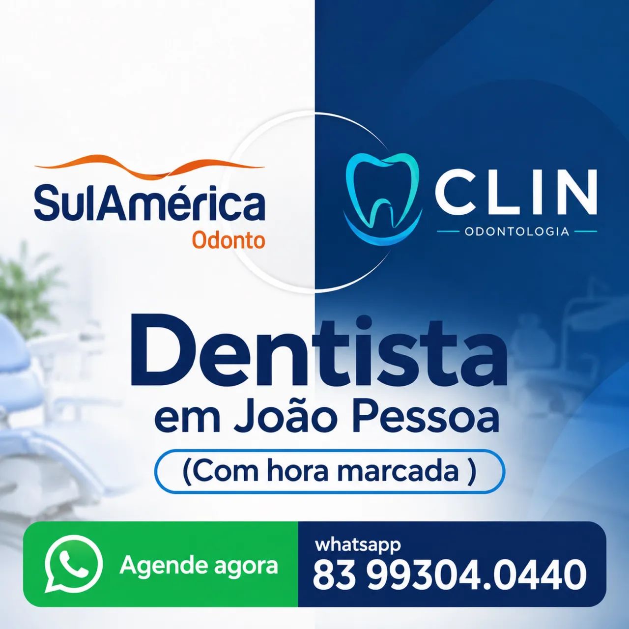 DENTISTA EM JOÃO PESSOA - ATENDIMENTO COM HORA MARCADA