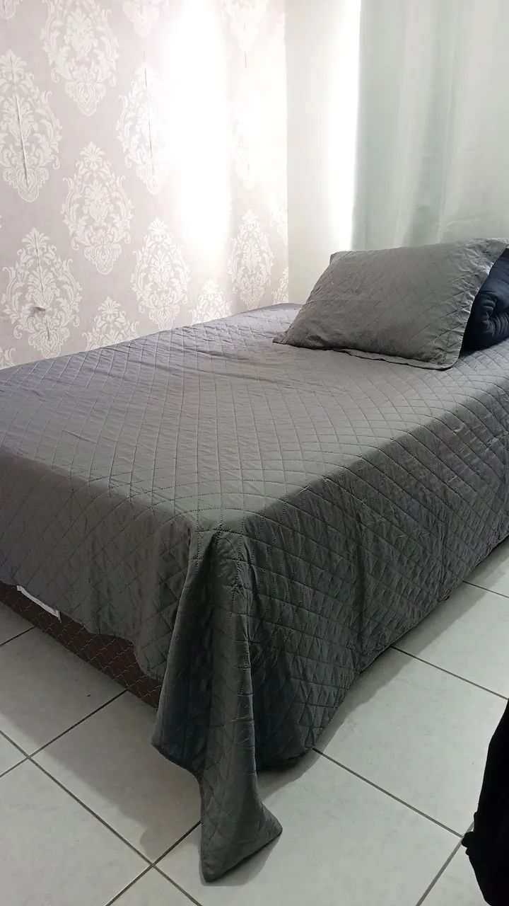 Cama casal com colchão