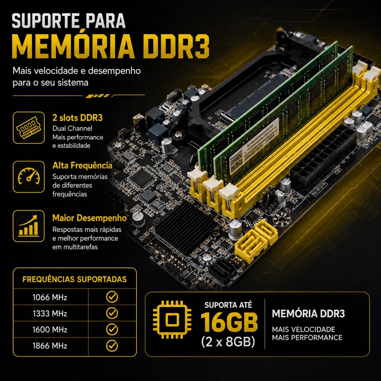 Placa mãe revender com saída hdmi  - Foto 5