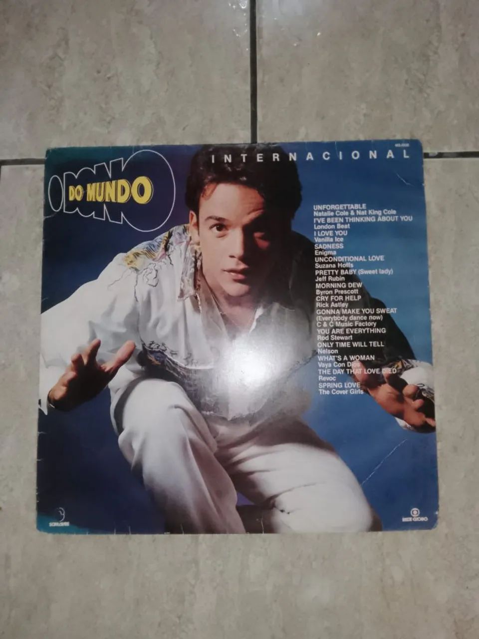 Lp vinil o dono do mundo internacional 