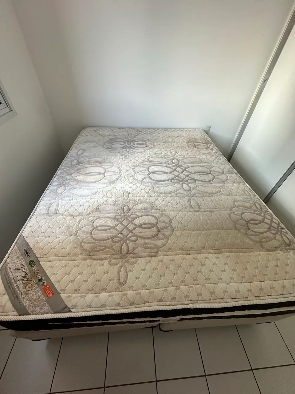 Cama de casal queen size ortobom Absolut