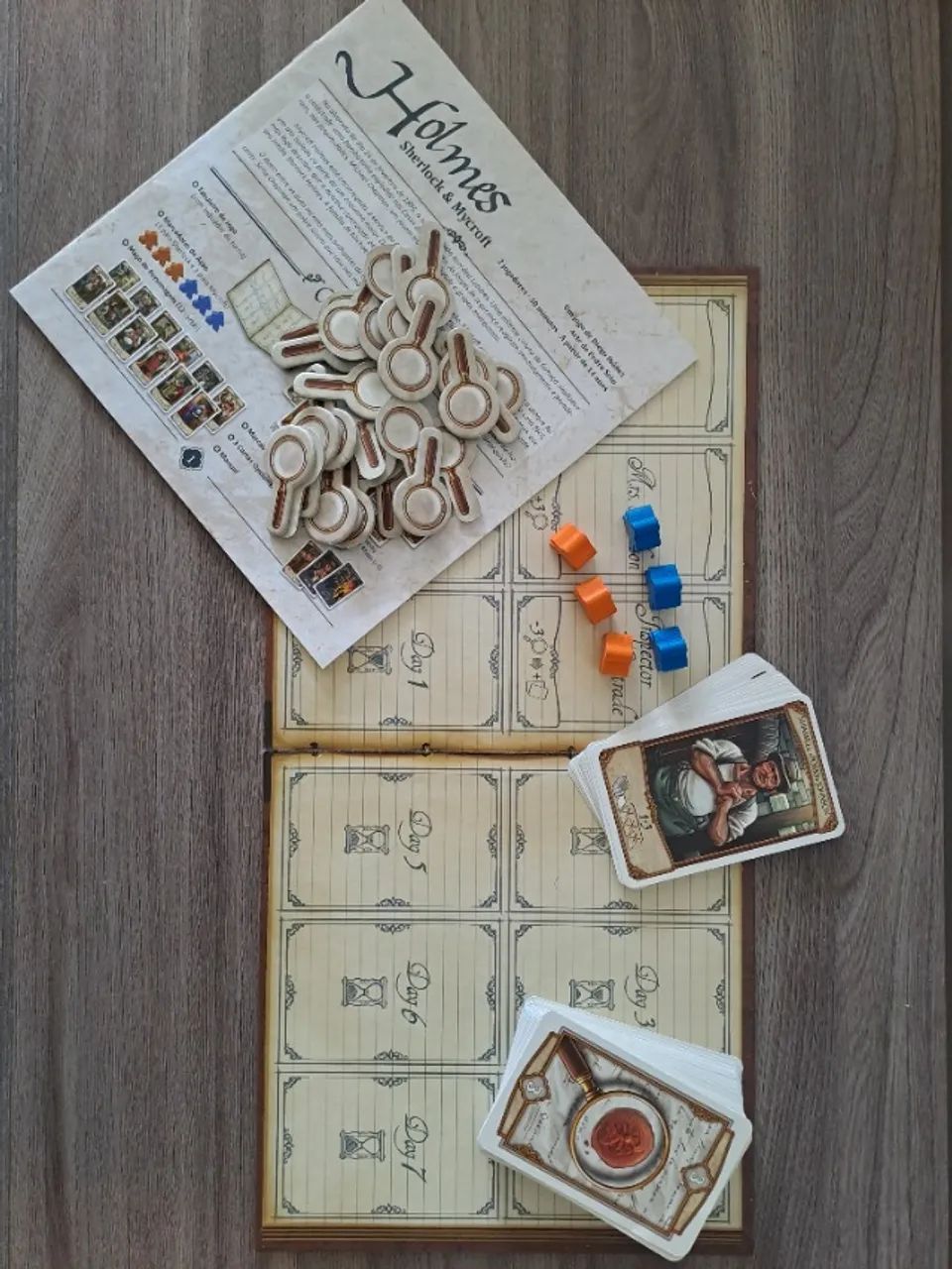 Jogo de Tabuleiro "Holmes Sherlock & Mycroft" - Foto 4