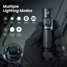 Sofirn sp35t 3800lm tático 21700 lanterna poderosa luz led usbc recarregável - Foto 5