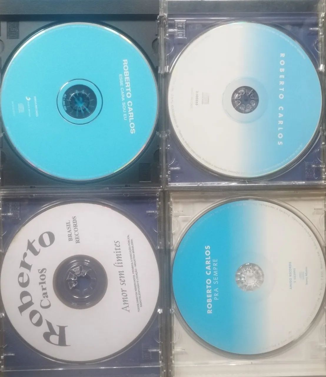 Cds Roberto Carlos ( lote c/ 04 discos) - Foto 3