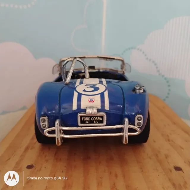 Miniatura Shelby Cobra 427 - escala 1:24 - Sunnisyde - Foto 4