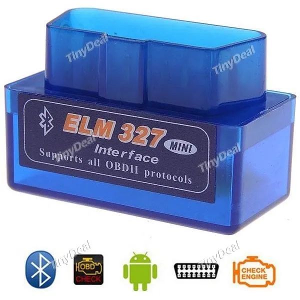 Scanner elm327 obd2 Versão 1.5 (Placa Unica) bluetooth Diagnóstico código falhas ingeção 