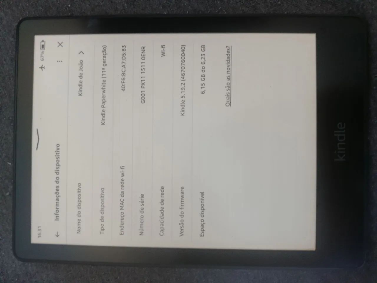 Kindle Paperwhite 11° geração - Foto 2