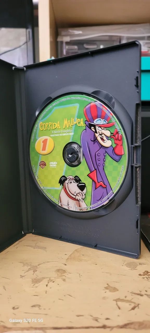 CORRIDA MALUCA - COLEÇÃO HANNA BARBERA - 3 DVDs - Foto 5