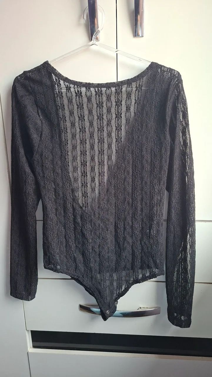 Body de tule rendado  - Foto 2