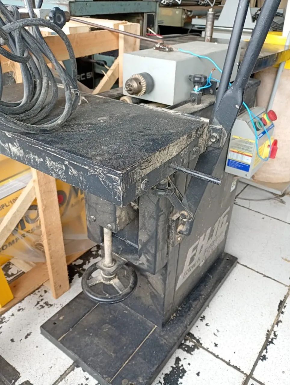 Furadeira Horizontal FH.16 1cv Monofásico Maksiwa - Foto 5