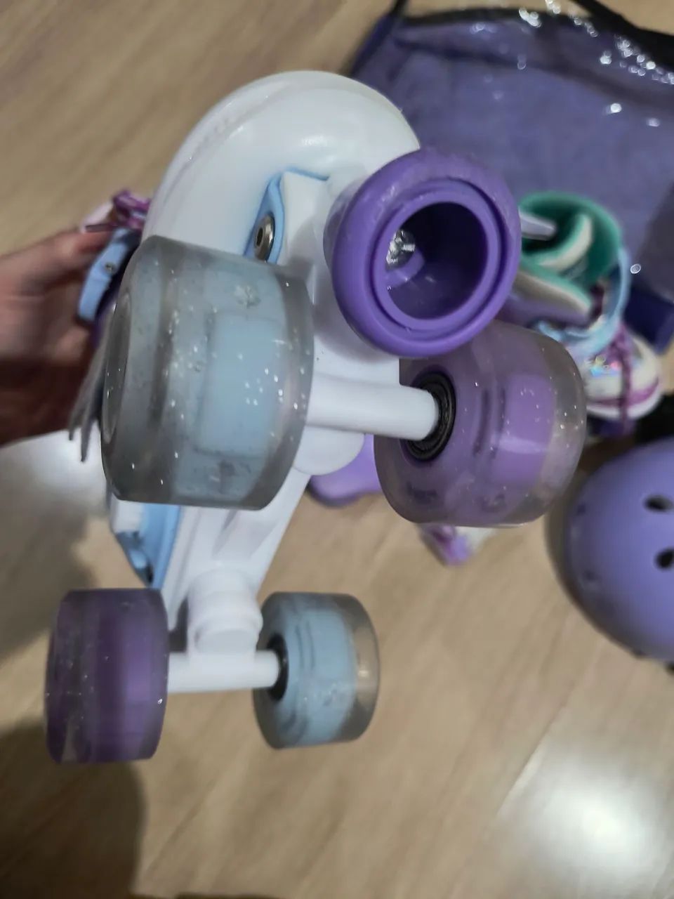Patins 4 rodas infantil  - Foto 3