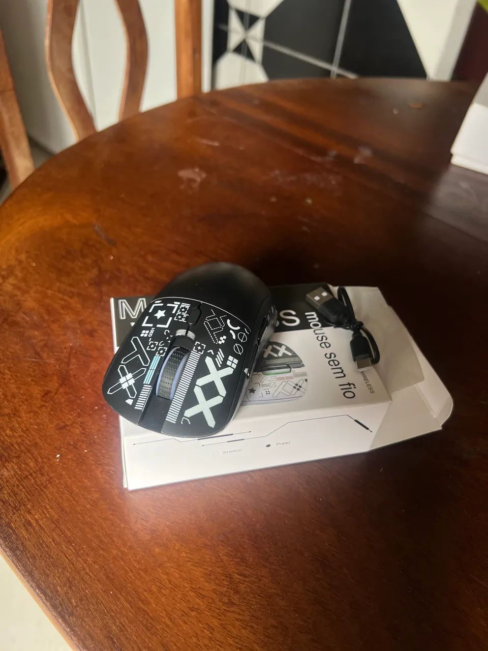 Mouse gamer sem fio Bluetooth/2.4 GHz  - Foto 5