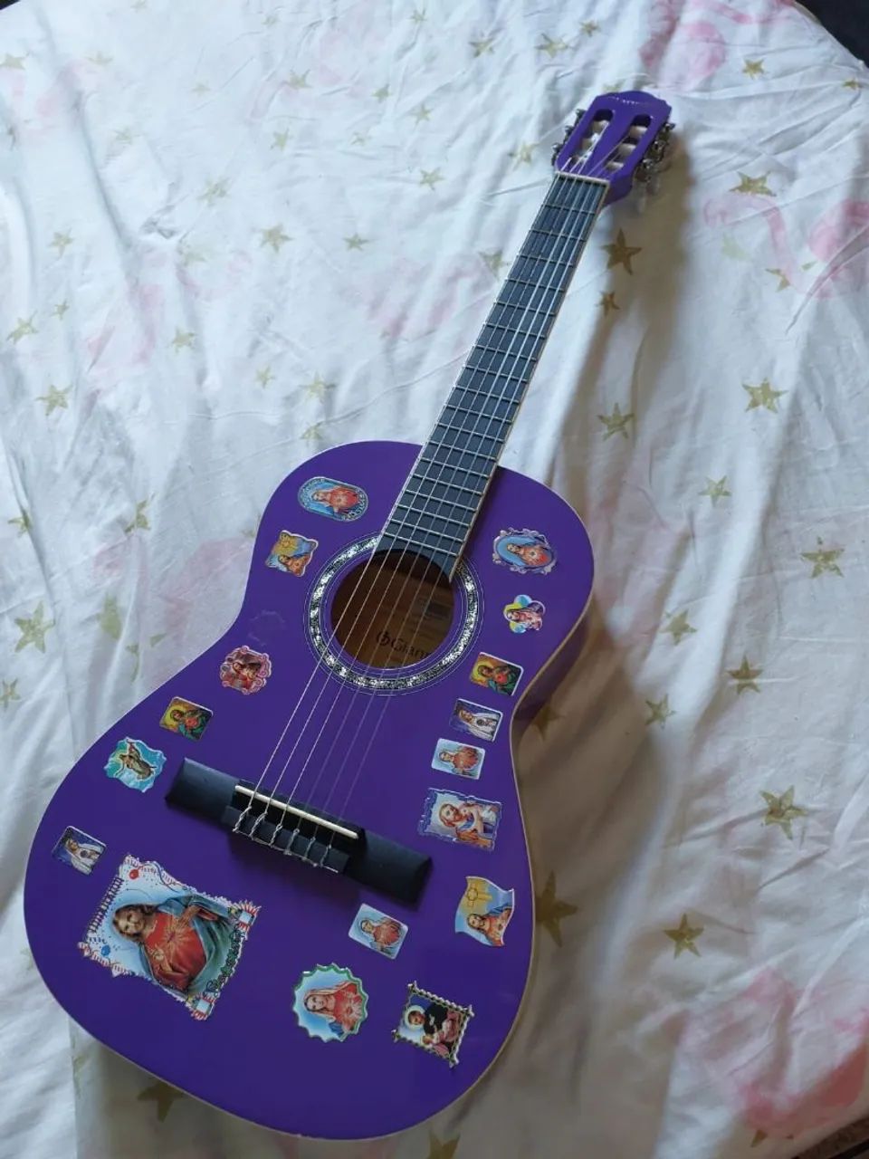 Violão Giannini Roxo Infantil 