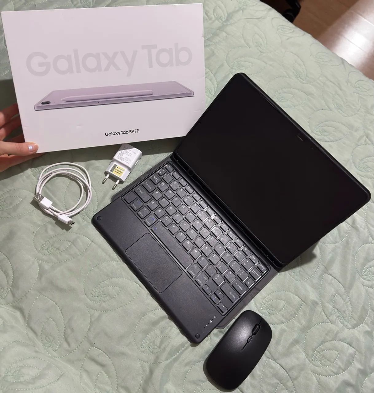 Tablet Samsung galaxy tab S9 FE 128gb LILÁS  - Foto 2