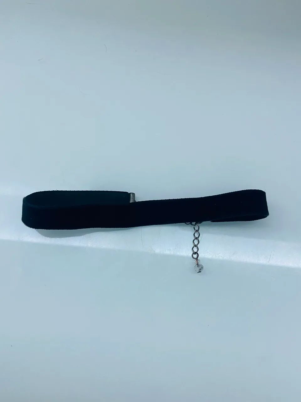 Chocker em veludo ajustável Cristal Premium