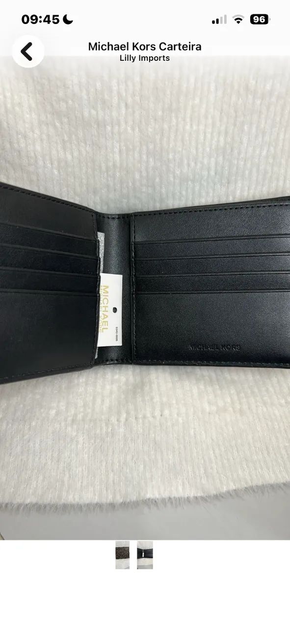 Carteira Michael Kors Masculina original  - Foto 2