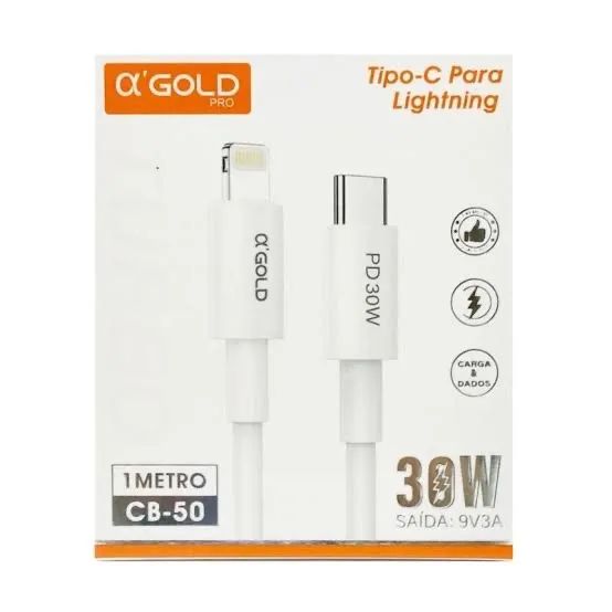 Cabo de carregamento lightning turbo tipo USB-C  - Foto 4