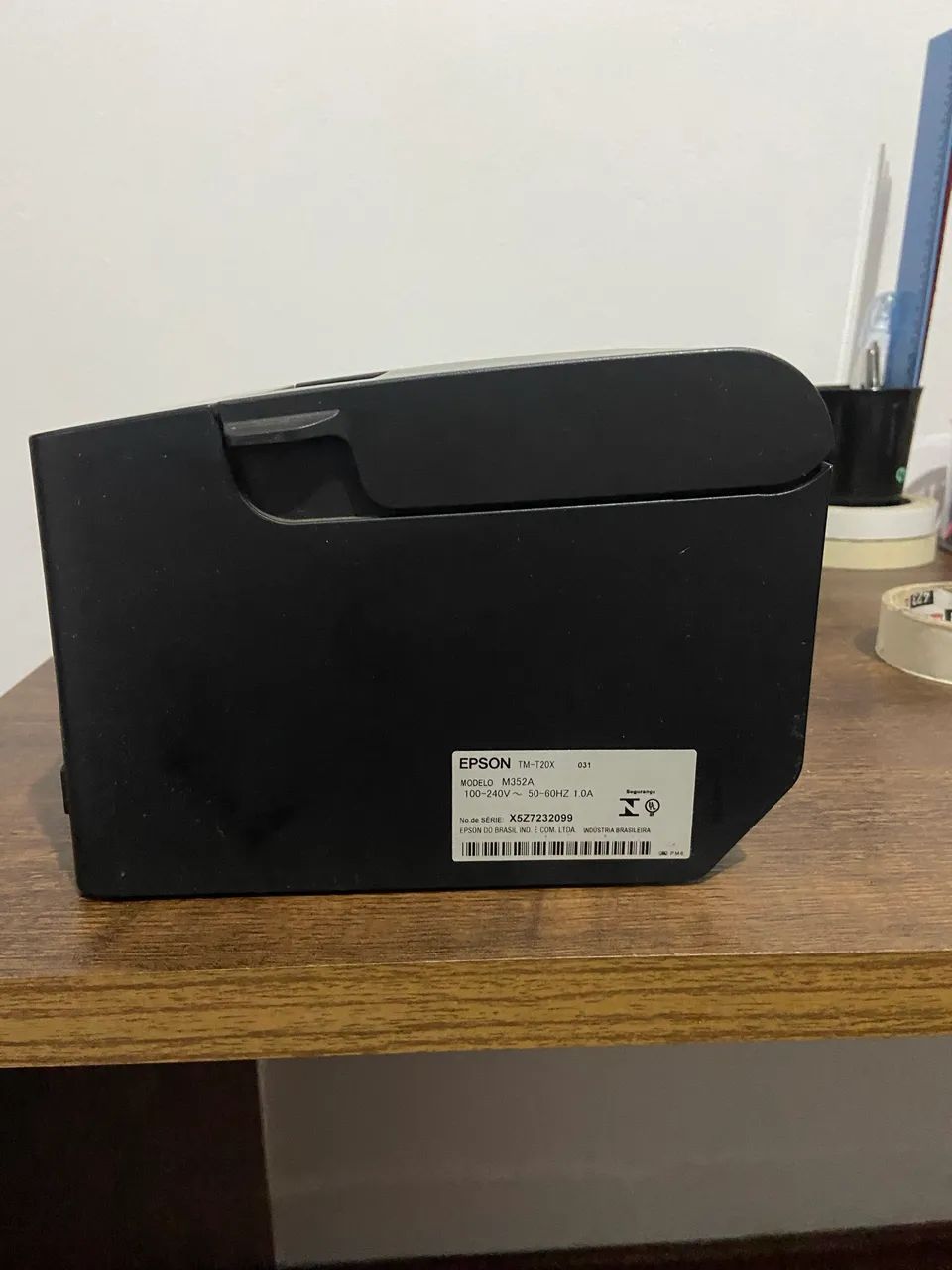 Impressora de cupom fiscal Epson TM-T20X com bobinas de brinde - Foto 3