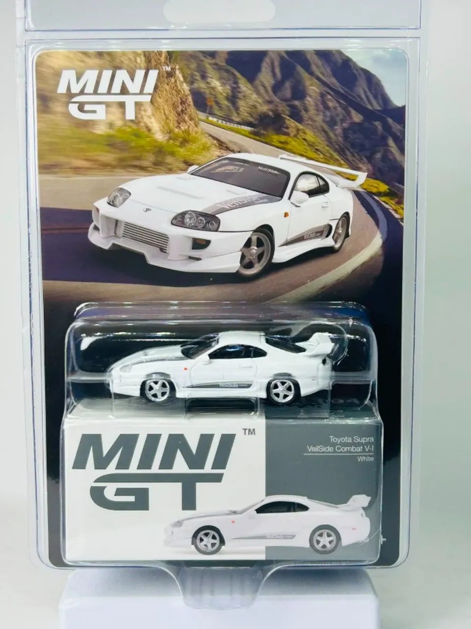 Mini GT Toyota Supra VeilSide Combat V-I - White - 1:64