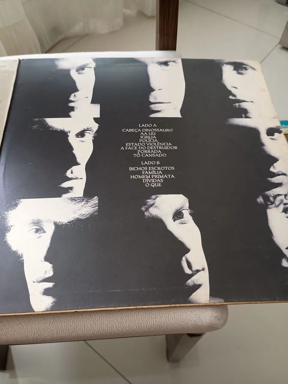 Disco de vinil titas cabeça dinossauro  - Foto 4