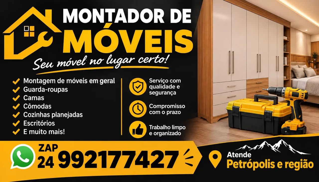 Montador de móveis em geral